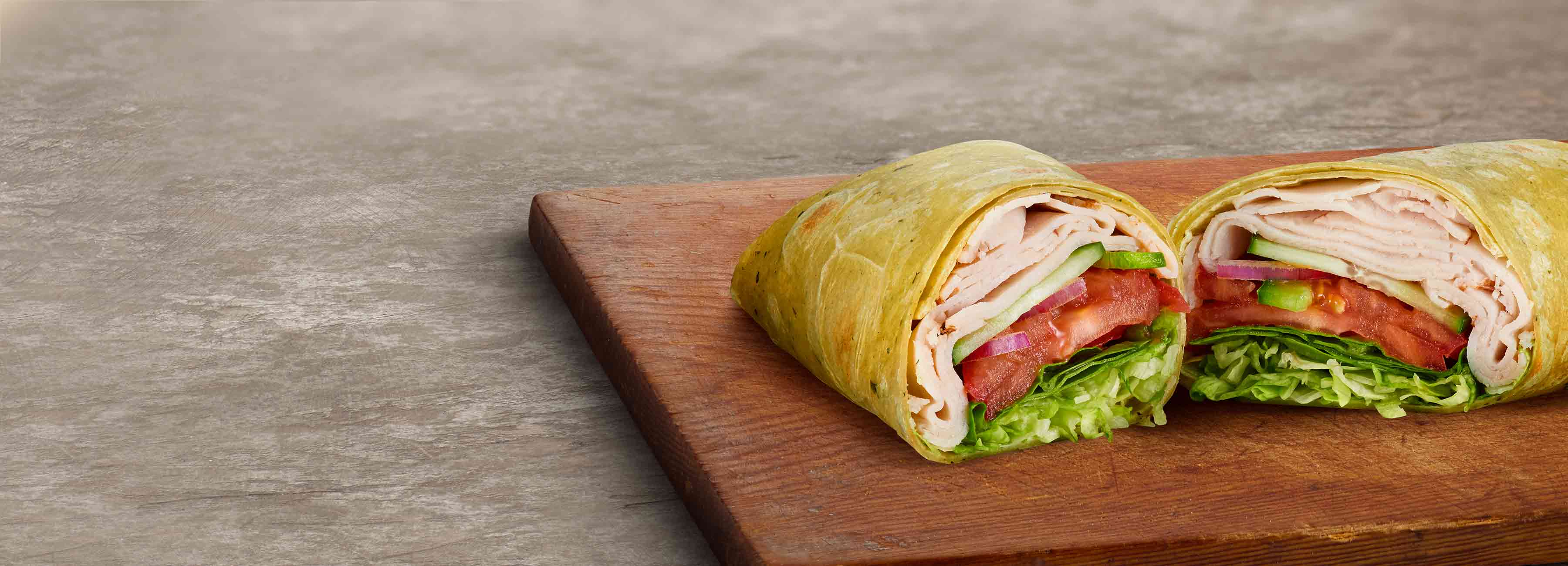 Menu Signature Wraps Estados Unidos (Español)