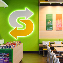 Subway® launches its Fresh Forward design