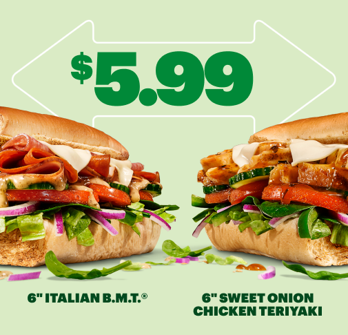 Get a fresh $5.99 deal !