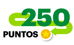 250 puntos